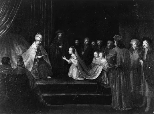Esther Before Ahasuerus (Esther 5:1-8)