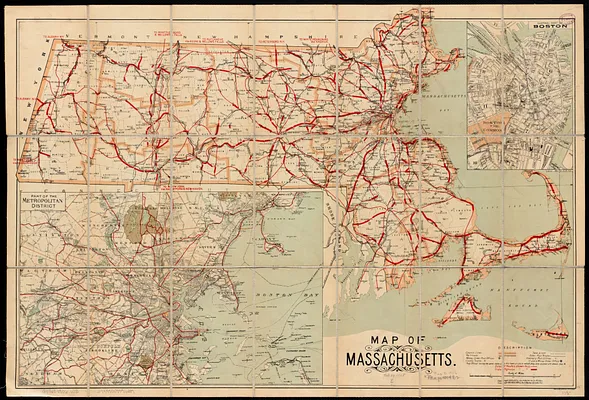 Map of Massachusetts