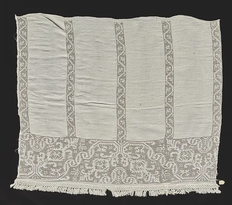 Fragment of Lace Cloth or Sheet