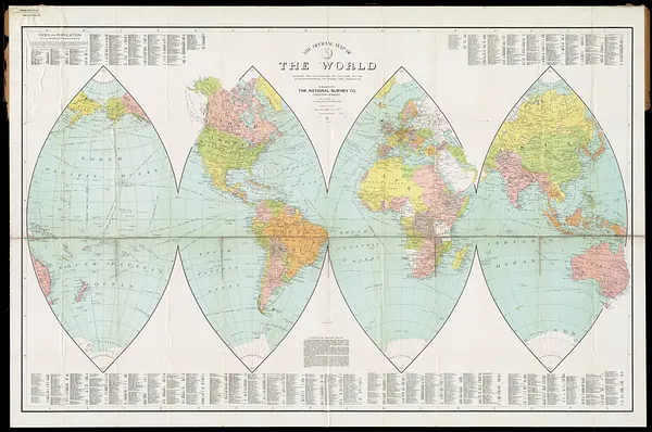 The official map of the world