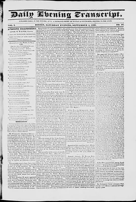 Daily Evening Transcript