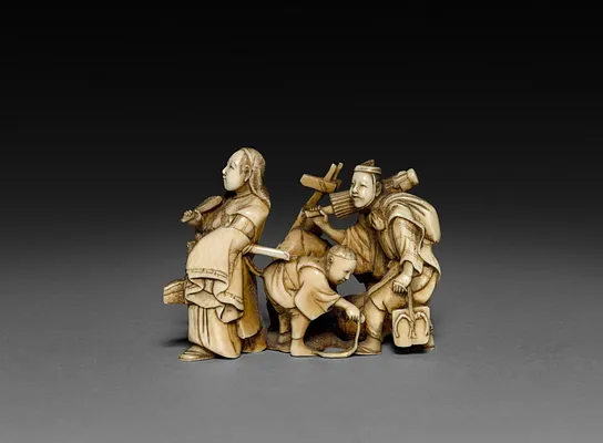 Procession with Four Figures