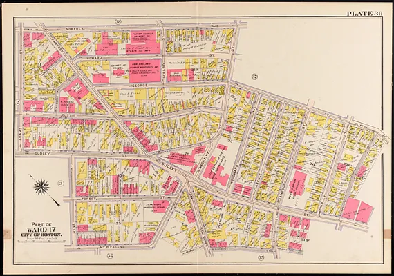 Atlas of the city of Boston, Roxbury