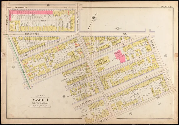 Atlas of the city of Boston, East Boston