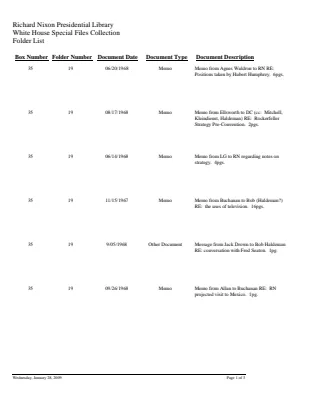 WHSF: Returned, 35-19