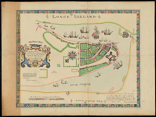 A description of the towne of Mannados or New Amsterdam