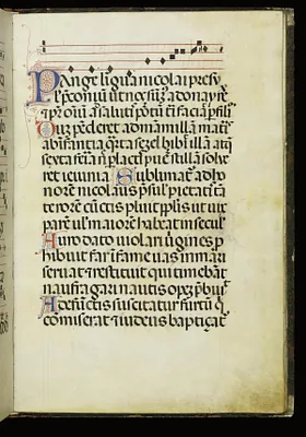 Leaf from Antiphonary