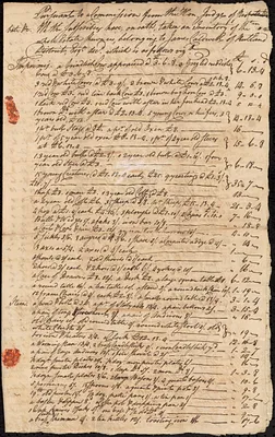 Inventory and Division of the Estate of James Caldwell (copy)