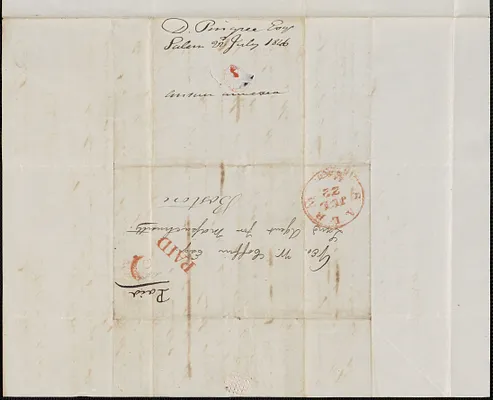David Pingree to George Coffin, 22 July 1846