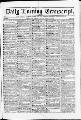 Daily Evening Transcript