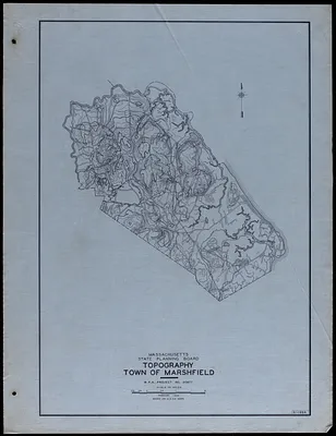 Topography Town of Marshfield