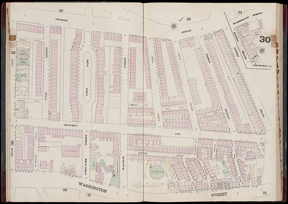 Insurance map of Boston : volume 2
