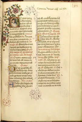 Leaf from Breviary