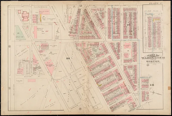Atlas of the city of Boston : city proper