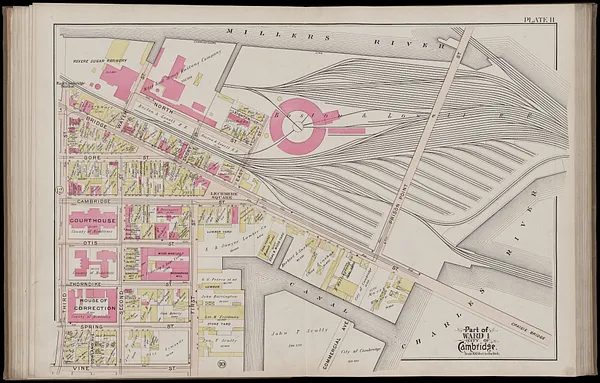 Atlas of the city of Cambridge, Massachusetts