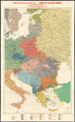 The Daily Telegraph map no. 25