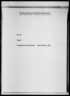 Unregistered Letters Received