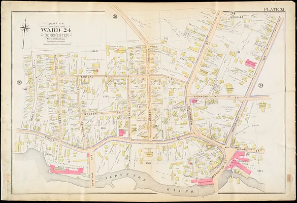 Atlas of the city of Boston : Dorchester, Mass.