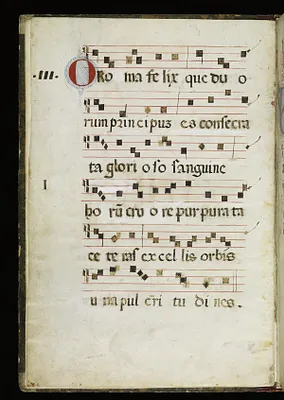 Leaf from Antiphonary