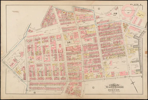 Atlas of the city of Boston : city proper