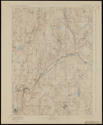 Topographic Maps of the Barre Sheet