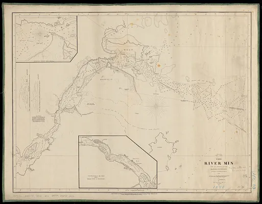 China, east coast, the River Min from the entrance to the Pagoda Anchorage