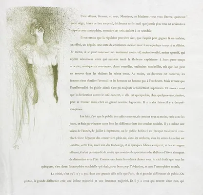 Yvette Guilbert-French Series:  No. 3