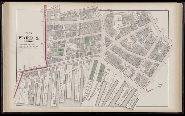Atlas of the county of Suffolk, Massachusetts : vol. 1st including Boston proper : from actual surveys and official records
