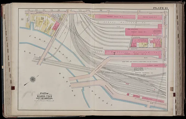 Atlas of the city of Boston, Boston proper and Back Bay : from actual surveys and official plans