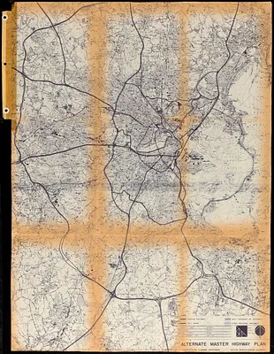 Report on the alternate master highway plan for the Boston metropolitan area