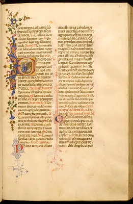 Leaf from Breviary