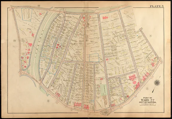 Atlas of the city of Boston, West Roxbury