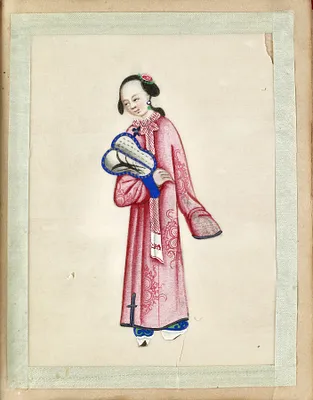 Leaf from Album of Costumes