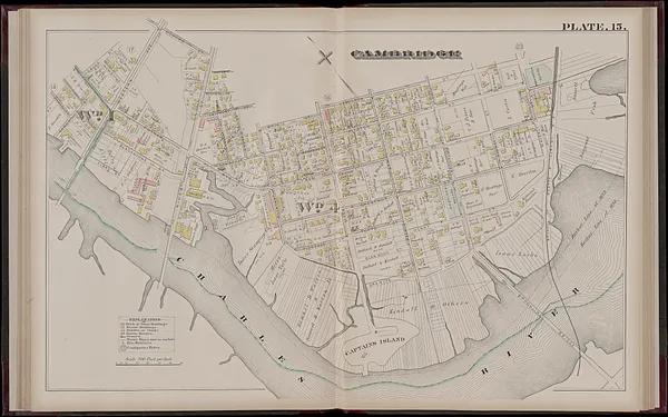 Atlas of the city of Cambridge, Massachusetts