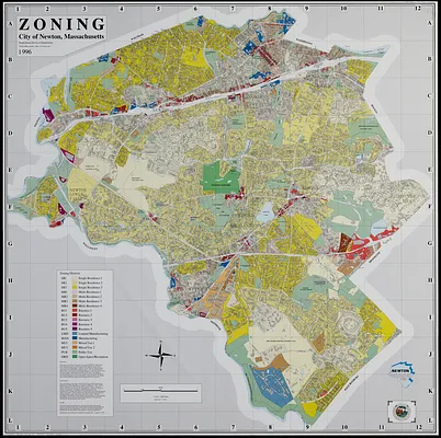 Zoning city of Newton, Massachusetts