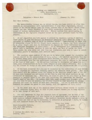 Air Transport Auxiliary Agreement