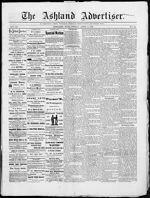 The Ashland Advertiser