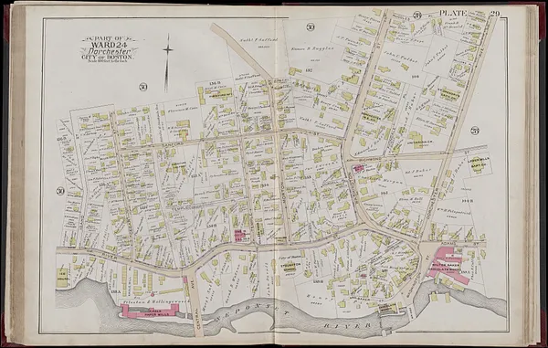 Atlas of the city of Boston, volume five, Dorchester Mass.