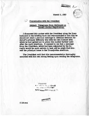 Memorandum of Conversation with Secretary of State Dean Acheson and President Harry S. Truman