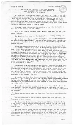 Press Release, Remarks of President harry S. Truman in Queens, New York