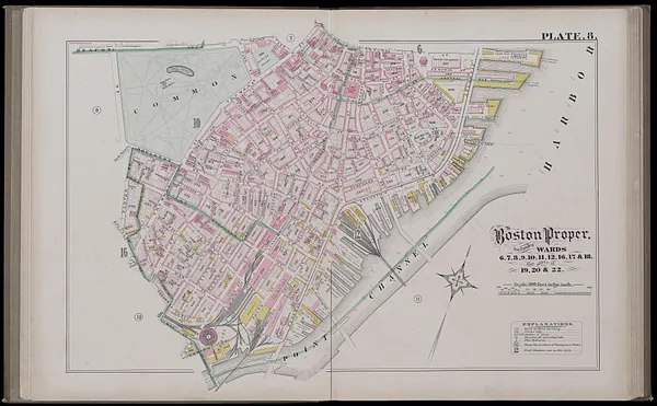 City atlas of Boston, Massachusetts : complete in one volume : from official records, private plans and actual surveys