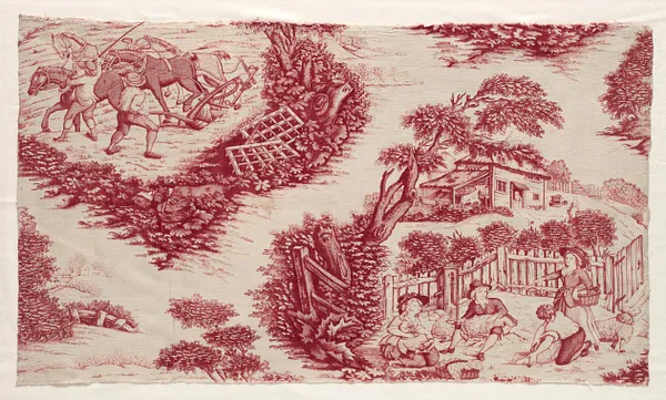 Fragment of Printed Cotton