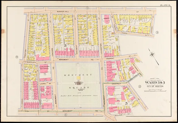 Atlas of the city of Boston, Charlestown