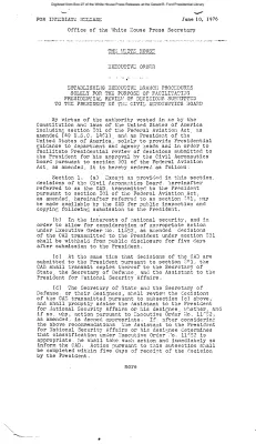 Establishing Executive Branch Procedures Solely for the Purpose of Facilitating Presidential Review of Decisions Submitted to the President by the Civil Aeronautics Board [Executive Order]