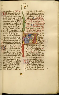 Leaf from Breviary