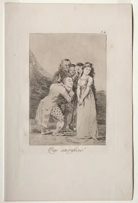 What a Sacrifice!, Plate 14