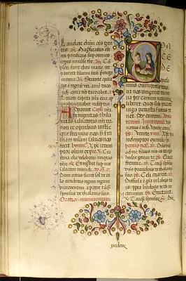 Leaf from Breviary