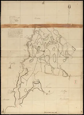 Plan of Berkley, surveyor's name not given, dated August 1830