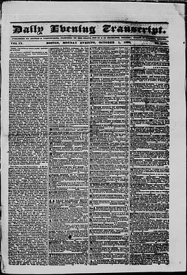Daily Evening Transcript