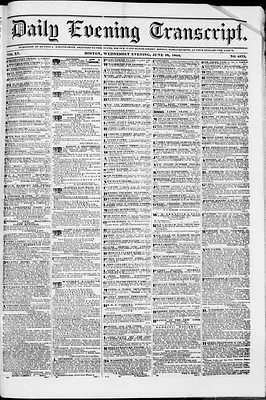 Daily Evening Transcript